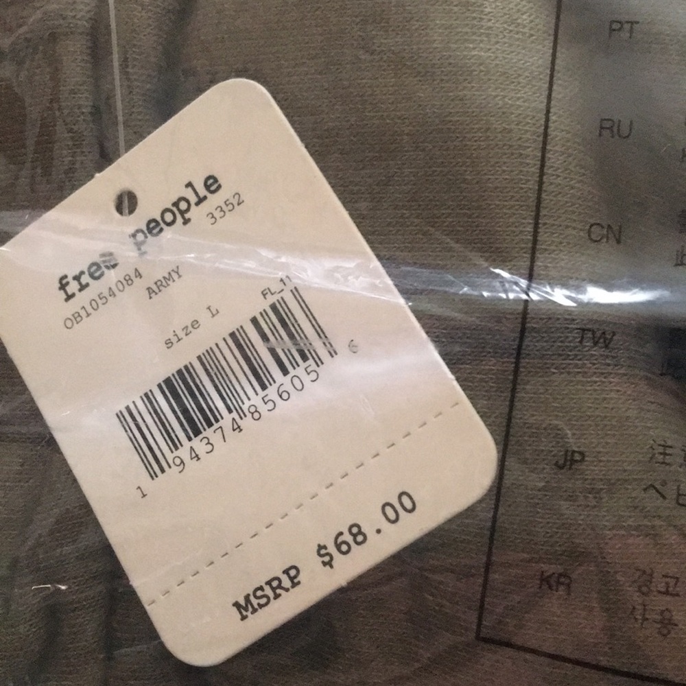 NWT Free People FP Movement Work It Out Hoodie - Picture 6 of 6